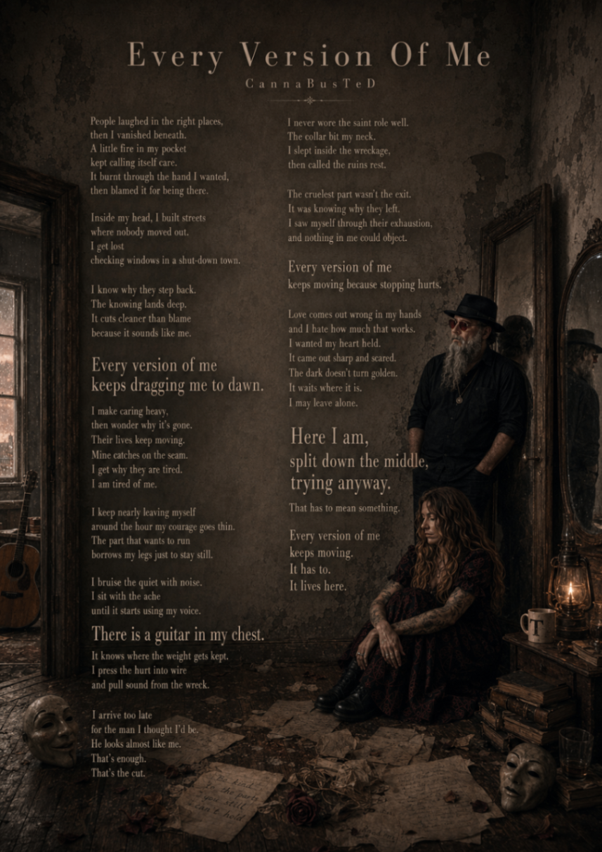 Every Version Of Me — My Fake Lyrics page eighteen — continued
