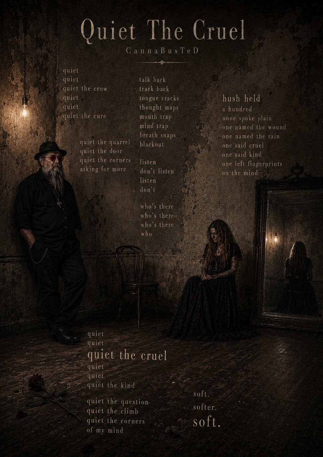 Quiet The Cruel — My Fake Lyrics page nine