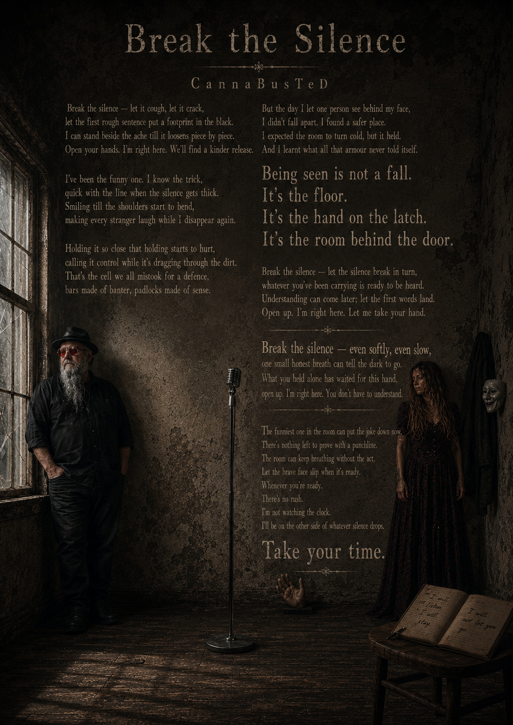 Break The Silence — My Fake Lyrics page six — continued